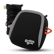 BubbleBum Booster Seats Inflatable Booster Car Seats for Kids Aged 4 to 11 Years, Gray Style