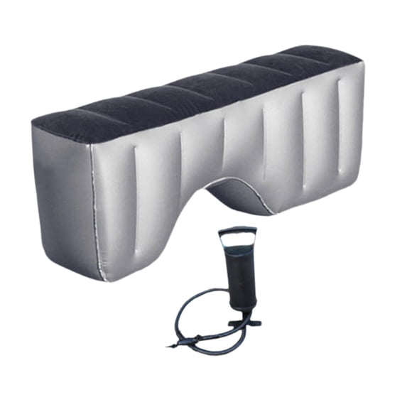 Inflatable Car Mattress Air Couch Sleeping Pad Flocking Material for SUV Sedan Travel Camping Use