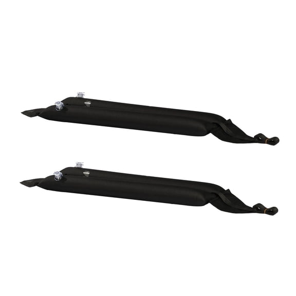 Inflatable Car Roof Rack Pads, 37.6 Inch Universal Soft Roof Rack for Kayak, SUP, Surfboard - 88 LBS Capacity with Straps & Pump