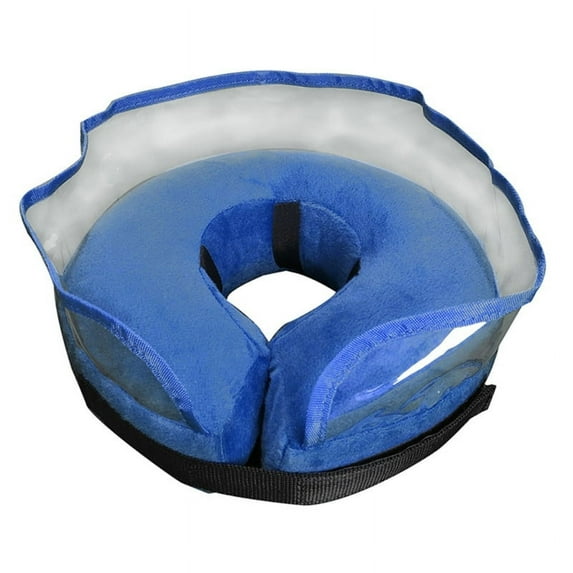 Inflatable Cat Recovery Collar Cone Cat Head Leg Wound Feet Healing Cone Furry Elizabethan Cone Inflatable Type