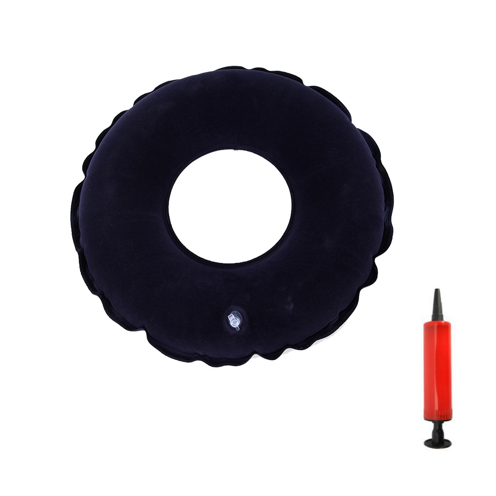 Inflatable Chair Pad, Air Inflatable Seat Cushion Portable Anti Bedsore