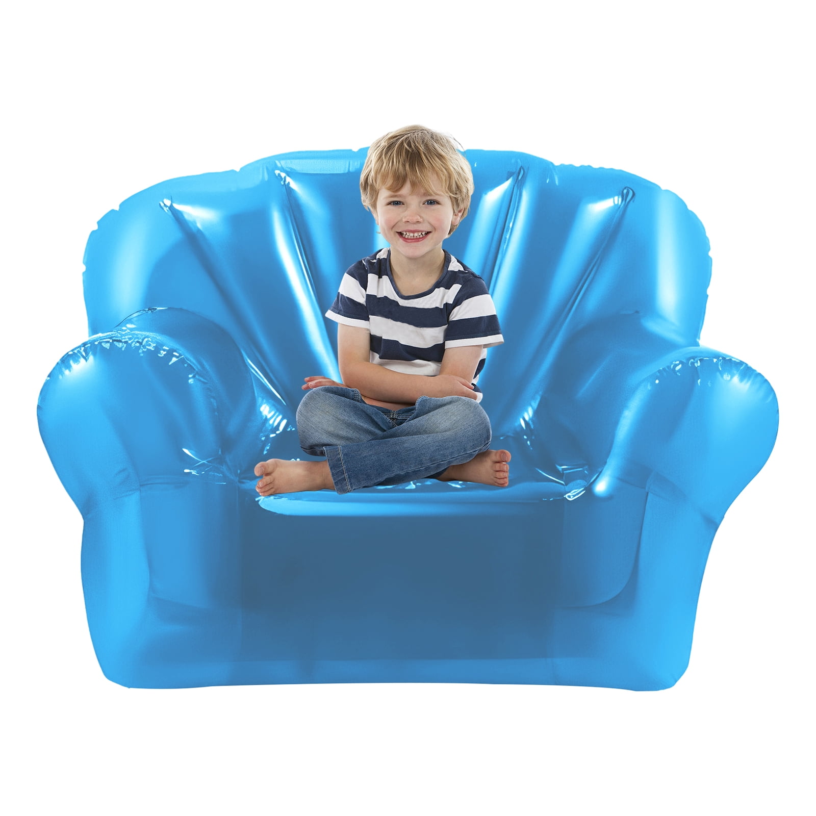Inflatable Chair Transparent PVC Inflatable Couch Foldable Blow Up ...