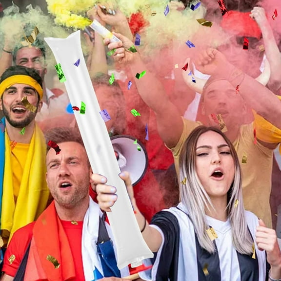 Inflatable Cheer Sticks for Sports Games Parties Events Loud Noise Makers Fan Accessories 2PCS
