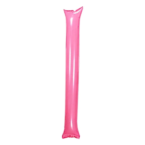 Inflatable Cheering Sticks Plastic Noise Makers, Lightweight Cheerleading Spirit Clappers for Sports Games Concerts School Parties Audience Atmosphere Supplies(Pink)