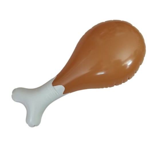 Inflatable Chicken Leg Balloon Decorations - Fun Party Activity Set of 3 for Kids and Adults