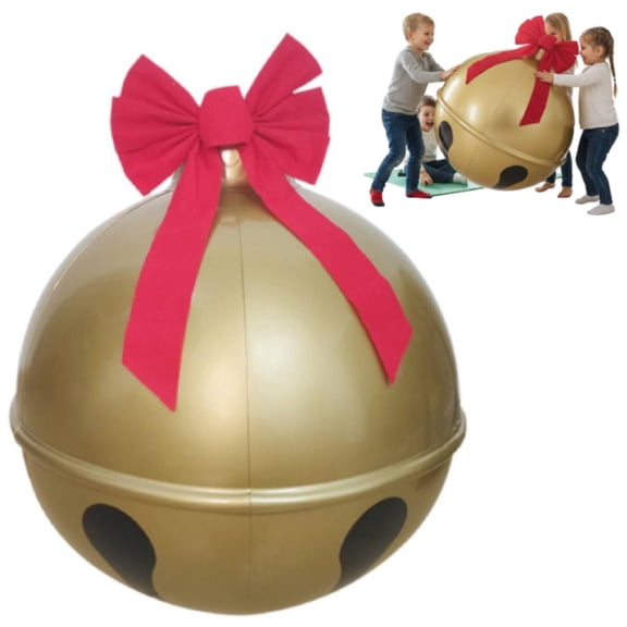 Merry Christmas Ball 24 Inch Inflatable Ornament for Outdoor Yard Lawn ...