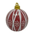 thumbnail image 1 of Inflatable Christmas Ball Xmas Inflatable Ornaments PVC Outdoor Holiday Red Blow Ball Outside Yard Lawn Porch Decorations, 1 of 7
