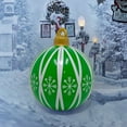 thumbnail image 1 of Inflatable Christmas Balls Christmas Outdoor Inflatables Ornaments 25inch Thickened PVC Inflatable Christmas Decorated for Christmas Holiday Christmas Parties and Lawn Decor, 1 of 7