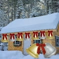 thumbnail image 1 of Inflatable Christmas Bells, Golden Holiday Decor, Pvc Yard Decoration for Indoor and Outdoor Use,Vsgery, 1 of 7