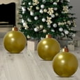 thumbnail image 1 of Inflatable Christmas Ornaments,18" Christmas Oversized Ornament,Christmas Ball Decorations Indoor Outdoor, Use as Festive Yard Decoration, 1 of 5