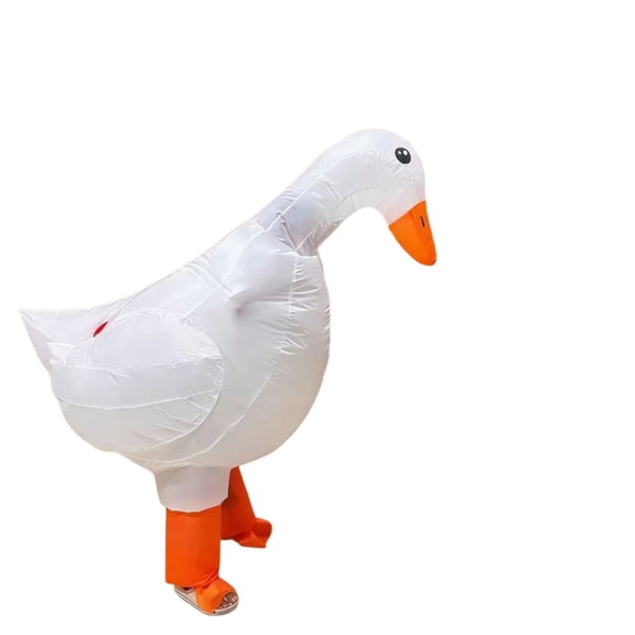 Inflatable Costume Adult, Halloween Porch Goose Inflatable Costumes Blow up Suit Costumes for Men Women Halloween Party Cosplay Costumes