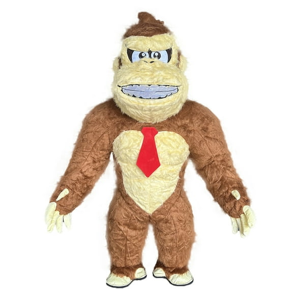 Inflatable Costume for Adult Funny Monkey Costume Full-Body Air Blow Up Suit for Animal Parties