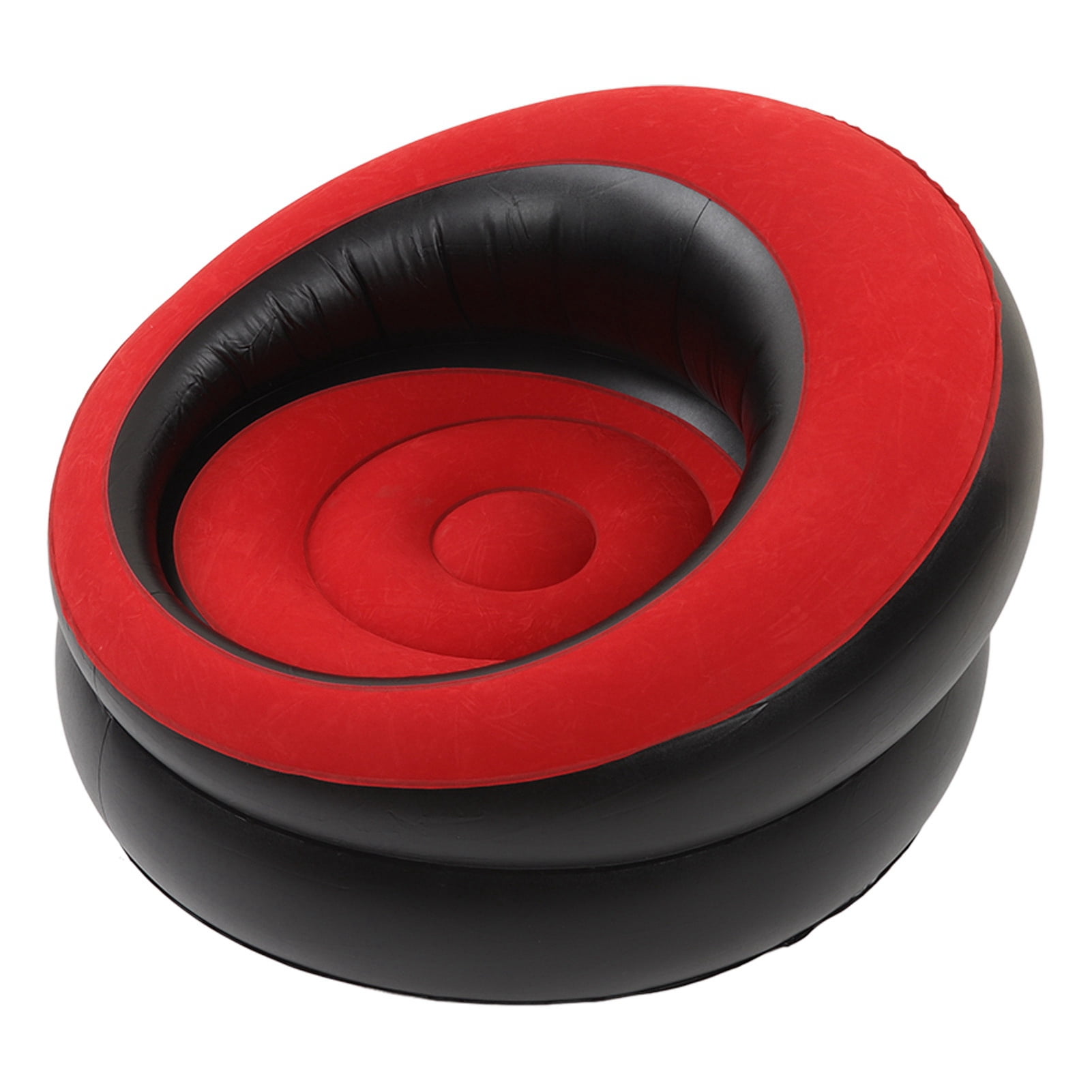 Inflatable Bean Bag Chair for Adults – Portable Blow Up Lounger for Indoor, Outdoor, Camping, Dorm – Quick Inflation, Washable, Puncture-Resistant