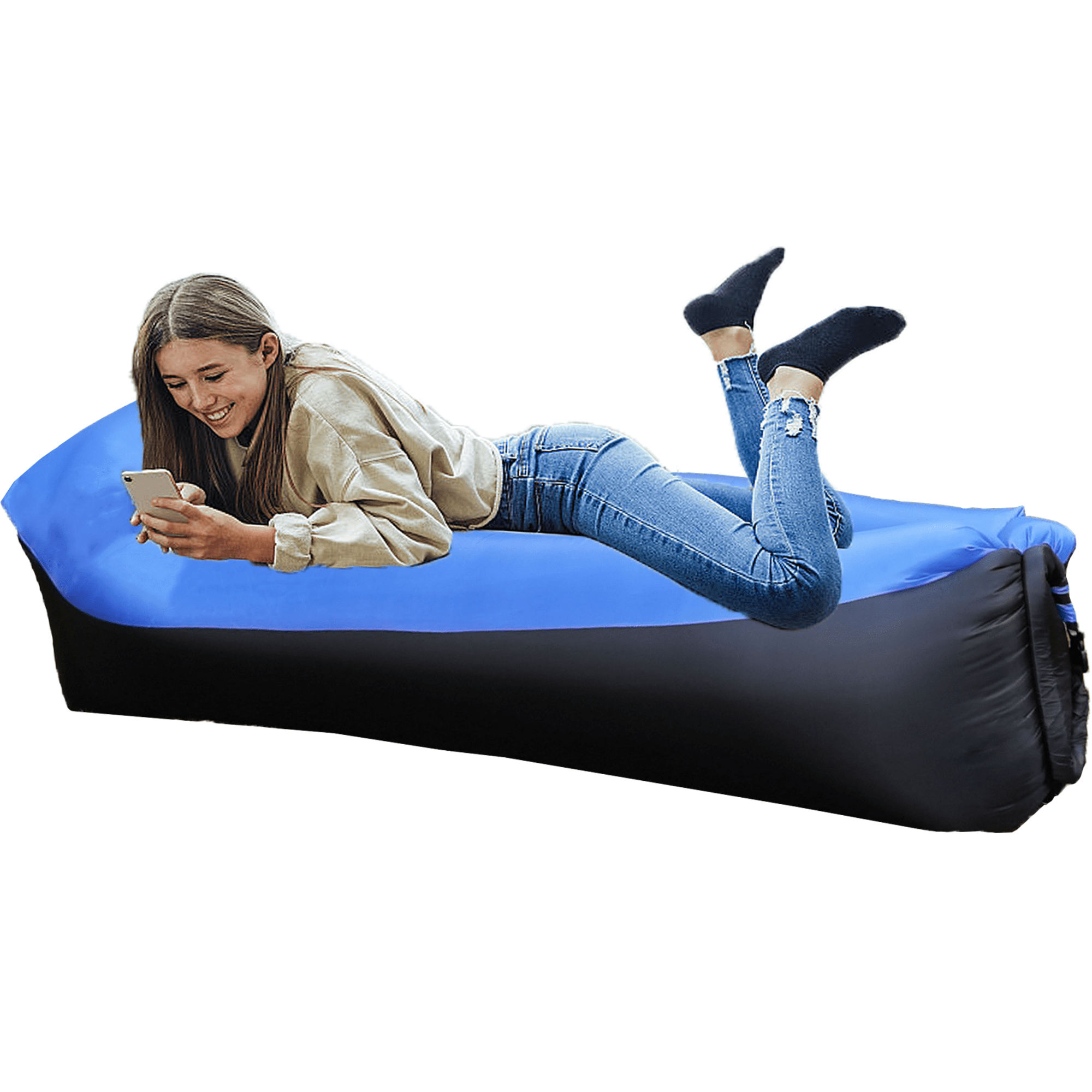 Inflatable Couch, Outdoor Beach Inflatable Sofa, Portable Water Proof