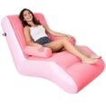 thumbnail image 1 of Inflatable Deck Chair with Air Pump, Lounger Sofa for Indoor Living Room Bedroom, Outdoor Travel Camping Picnic Beach Chaise Lounges, 1 of 8