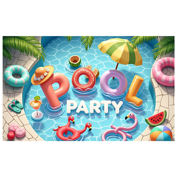 Inflatable Design Pool Party Summer Theme Watermelon Decoration Beach Ball Theme for Outdoor Party Swimming Party Holiday Event