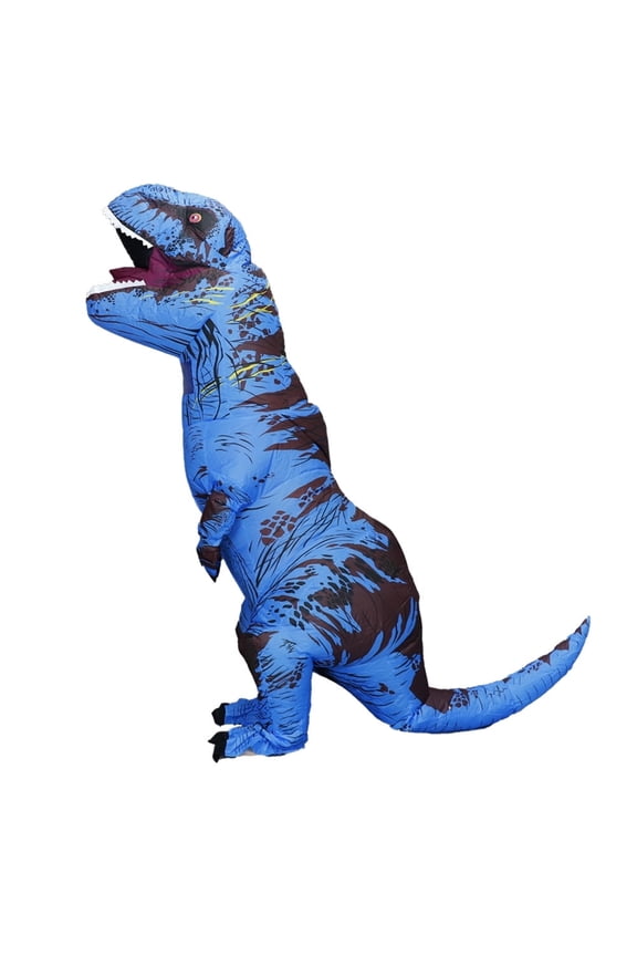 Inflatable Dinosaur Costume Adult, Fancy Halloween Blow up T-Rex Costume Full Body Dino Costume for Cosplay Party