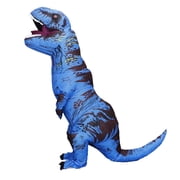 Inflatable Dinosaur Costume Adult, Fancy Halloween Blow up T-Rex Costume Full Body Dino Costume for Cosplay Party