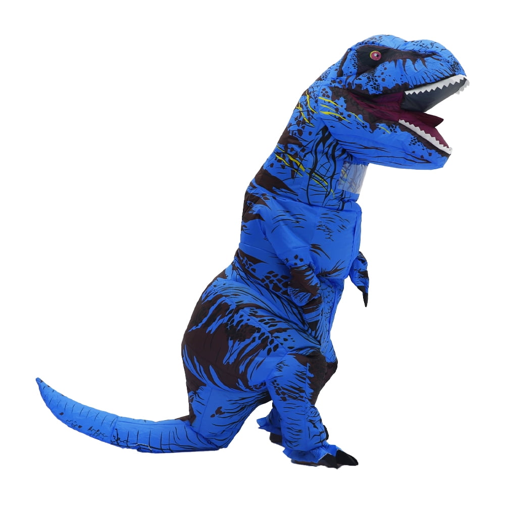 Inflatable Dinosaur Costume for Adults Blow up Trex Funny Party Dino — free download