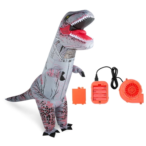 Inflatable Dinosaur Costume, Fancy Dinosaur Suit Blow up Full Body Dino Costume for Halloween Cosplay Party