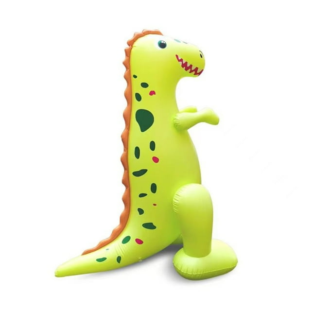Inflatable Dinosaur Water Game Sprinkler Children Garden Dinosaur
