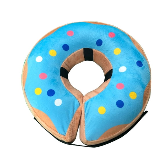 Inflatable Dog Collar Pet Elizabethan Collar Prevent Biting Recovery Accessory for Dogs Cats Neck Wound Protections