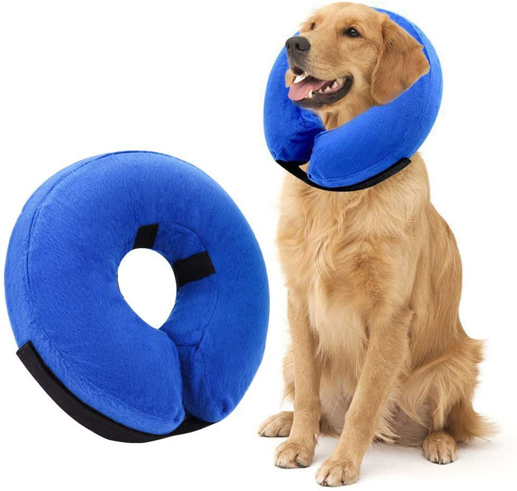 Dog neck pillow top instead of cone