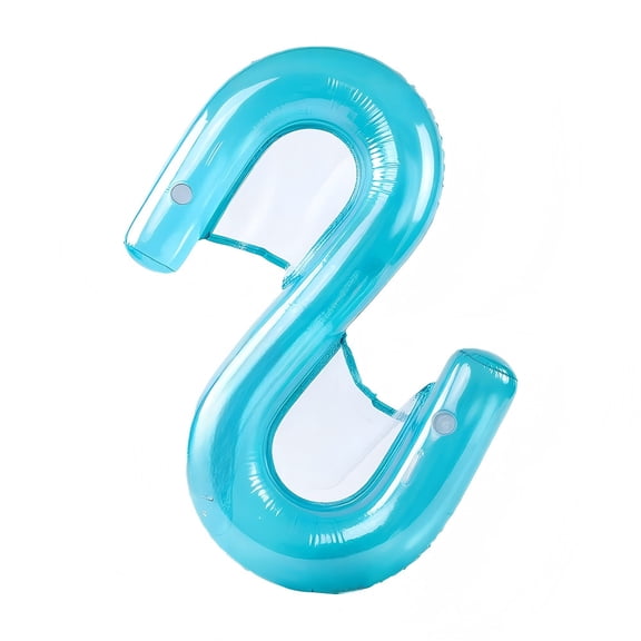 Inflatable Double Pool Float, Foldable Mesh Water Lounger, Backrest Floating Chair For Two, Summer Swimming Relaxation Accessory, Large Pool Lounge Bed