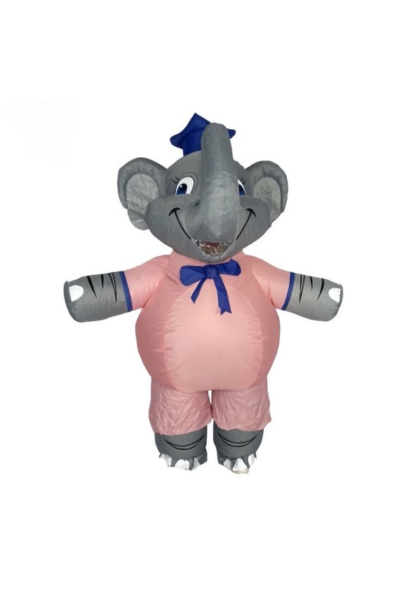 Inflatable Dressed-Up Elephant Costume - Fun Inflatable Outfit for Parties & Role-Play, Adult (4.96.2 ft) Inflatable Party Cosplay Costume