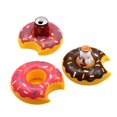 thumbnail image 1 of Inflatable Drink Holder, 3 Pack Drink Floats Inflatable Cup Holders Purple donuts Coasters for Kids Toy and Swimming Pool Party, 1 of 1