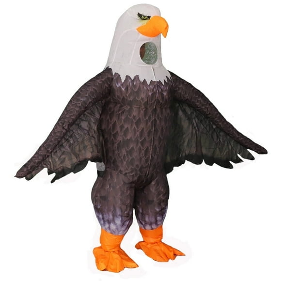Inflatable Eagle Mascot Costume for Adult Blow up Eagle Costume Funny Halloween Cosplay Costume Outfit