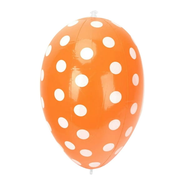 Inflatable Easter Egg Outdoor Yard Decoration Spring Party Decor Easter Egg Hunt Game for s Garden Ornaments(Orange)