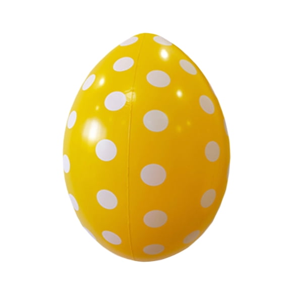 Inflatable Easter Eggs (19 inches) for Outdoor Decoration - Durable PVC Easter Eggs for Yard, Garden, and Party - Perfect for Easter Egg Hunts, Holiday Celebrations, and Festive Decor