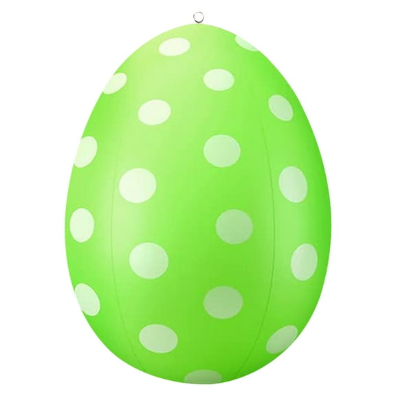 Inflatable Easter Eggs, 24", Green