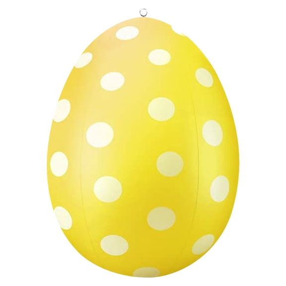 Inflatable Easter Eggs Outdoor Decoration, 24inch Colorful Inflatable Easter Eggs for Yard Garden Party