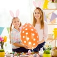 thumbnail image 1 of Inflatable Easter Eggs with Polka Dot Design, 16" Large Colorful Outdoor Decorations for Yard, Garden, Party and Spring Holiday Display, 1 of 5