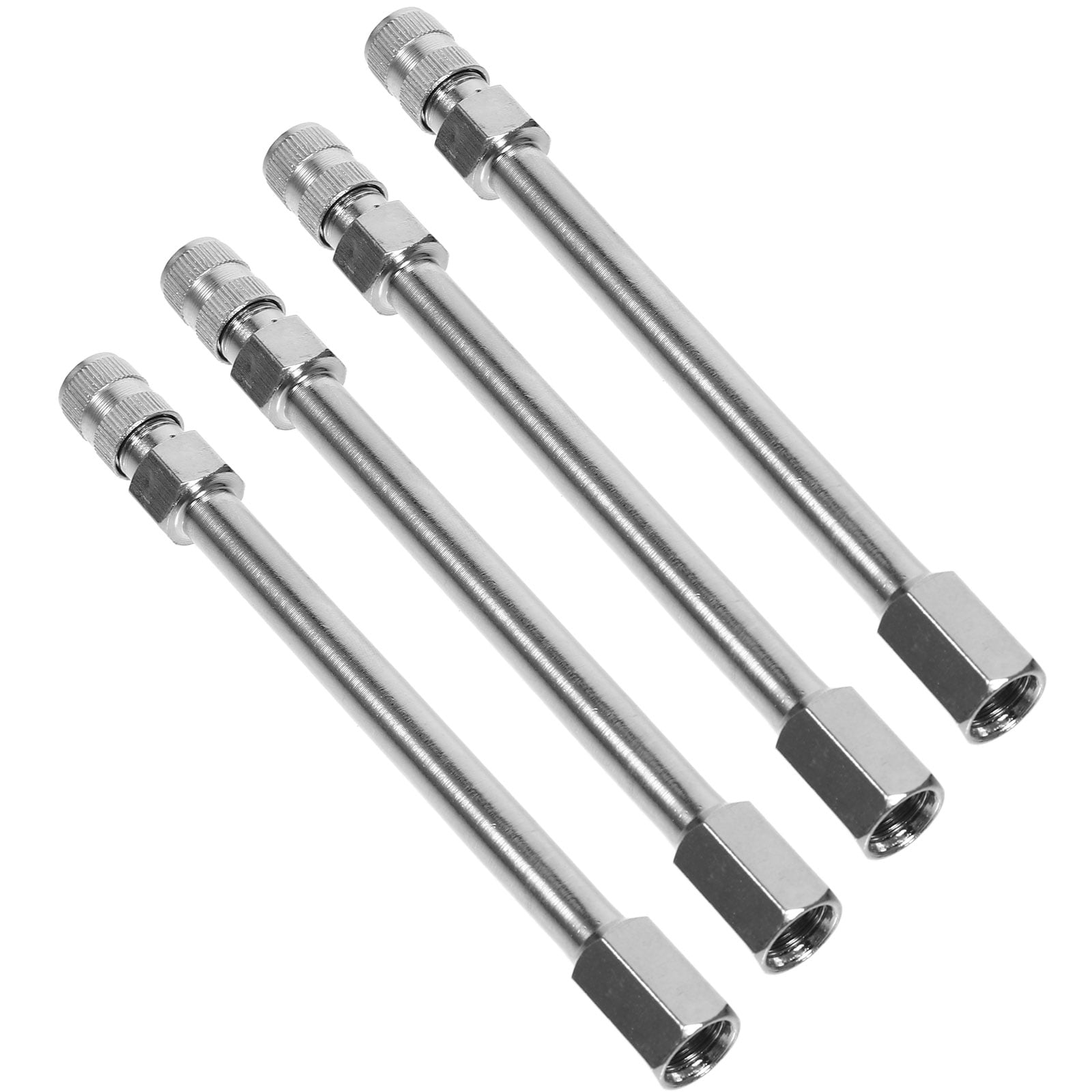Inflatable Extension Pole 4 Pcs Tire Valve Extenders Stem Wheelbarrow