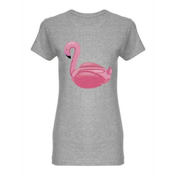 Inflatable Flamingo Design Shaped T-Shirt Women -Image by Shutterstock, Female Small