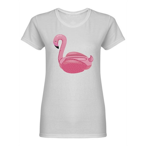 Inflatable Flamingo Design Shaped T-Shirt Women -Image by Shutterstock, Female x-Large