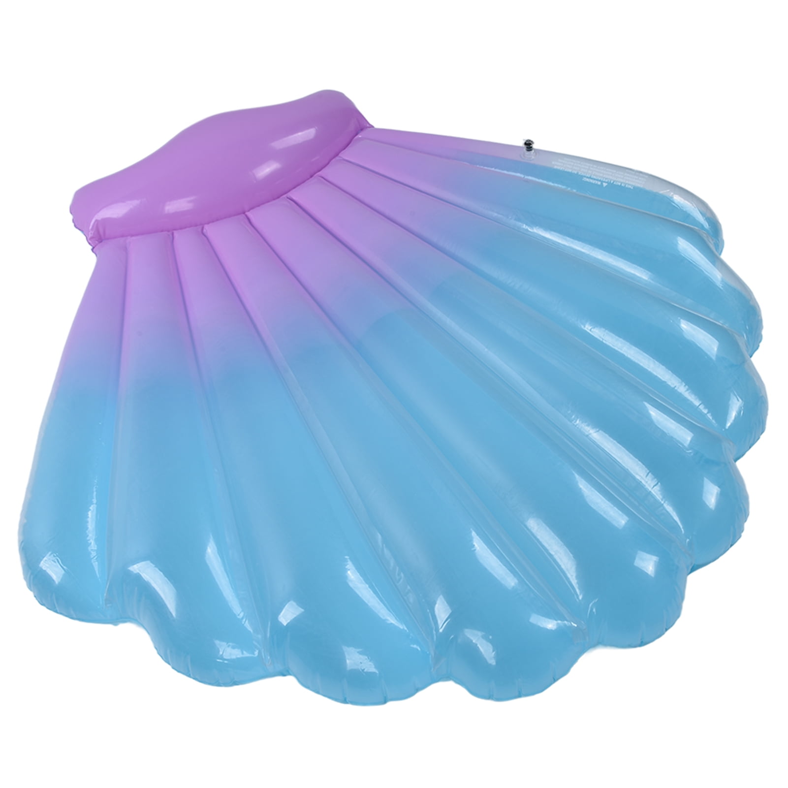 Inflatable Float Bed, Gradient PVC Inflatable Scallop Floating Row