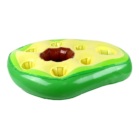 Inflatable Floating Drink Bar Mat for Pool Parties and Water with Unique Pineapple Design