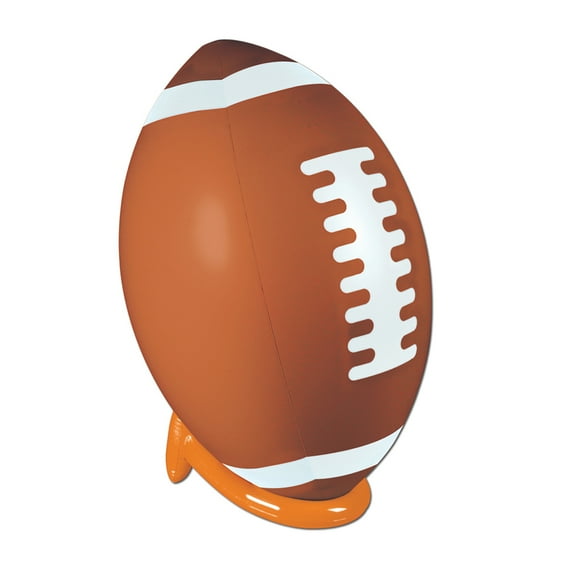 Inflatable Football and Tee Set 3' 3" and 16" - 1 Pack