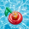 thumbnail image 1 of Inflatable Fruit Cup Holder, Cherry Shaped PVC Floating Drink Rack, Leakproof Water Beverage Stand, Pool Accessory for Seaside Swimming Pool Party Decoration, 1 of 7