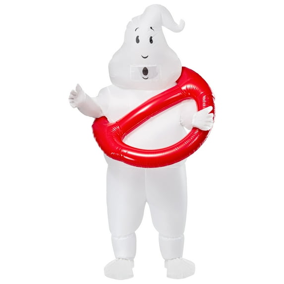 Ghostbusters No-Ghost Logo Inflatable Costume for Adults by Rubies, Unisex One Size
