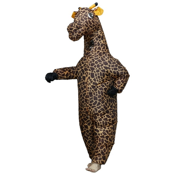 Inflatable Giraffe Costume-Full Body Animal Jumpsuit for Halloween Cosplay Parades