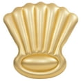 thumbnail image 1 of Pool Central 63" Inflatable Shell 1-Person Swimming Pool Float - Gold, 1 of 6