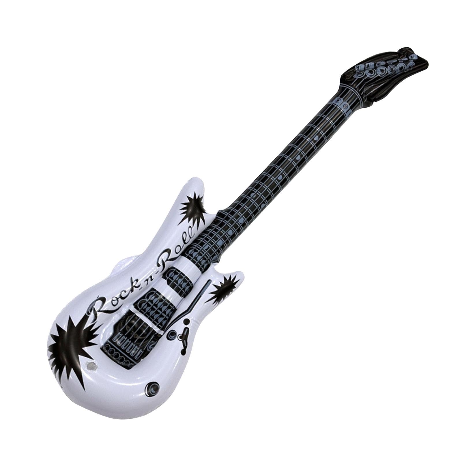 15-Piece Inflatable Toy Set For Parties: Air Guitars, Microphones, Radios & Glasses With Pump