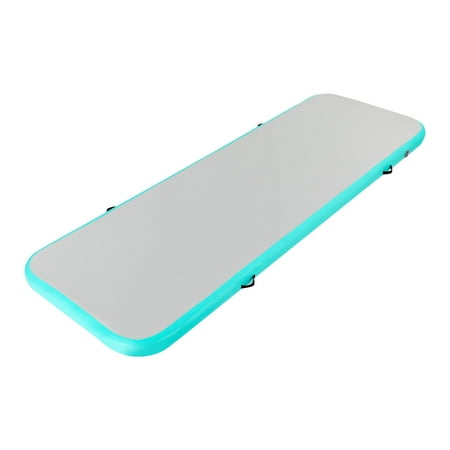 Inflatable Gymnastics Tumbling Pad Mat Floor Tumbling Mat W/ Pump 1x3m