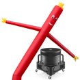 thumbnail image 1 of Inflatable HQ Air Inflatable Dancer Tube Puppet Set, 20 ft. Tall with Blower Fan - Red, 1 of 6