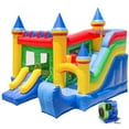 thumbnail image 1 of Inflatable HQ Commercial Grade Bouncing Castle Kingdom Bounce House 100% PVC with Blower and Slide, 1 of 8
